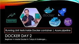 Run unit test inside docker container | CI/CD Docker using Azure pipeline | YAML | AzureDevOps