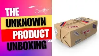 BBLUNT Unknown Product Unboxing #learnertime #unboxingvideo