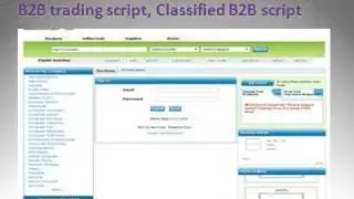B2B trading script | Classified B2B script | PHP B2B script