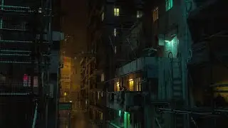 Concept Art | 城市天井 | Blender | VictoryLuode
