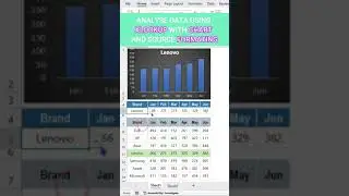 Making data analysis and data visualization perfect using Xlookup with Chart and formatting in excel