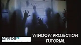 Window Projection Tutorial Using the AtmosFX Digital Decorating Kit - Dancing Skeletons