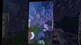 Строю замок в выживании Minecraft