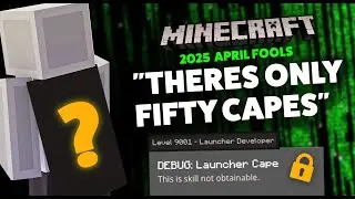 ONLY 50 SECRET CAPES? The Minecraft April Fools 2025 Deep Rabbit Hole
