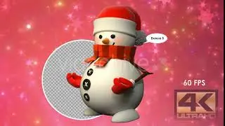 Dancing 3D Snowman - 3 Pack