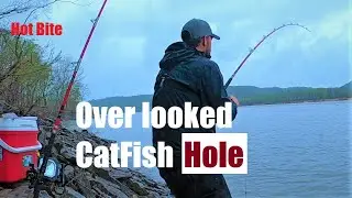 Best place to Catfish at a dam (Lock Side) Over looked area