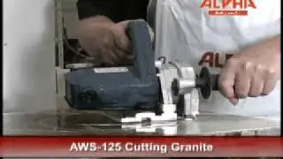 AWS-125 Wet Stone Cutter