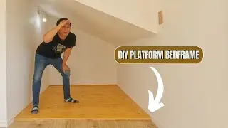 DIY PLATFORM BED FRAME | SIMPLE TO MAKE | MODERN DESIGN