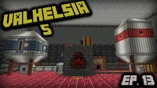 Creosote Oil and Coal Coke Storage - Ep 13 | Valhelsia 5 Minecraft Modpack