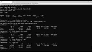 Linux - Управление разделами SWAP