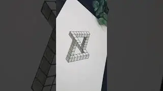 How to draw optical illusion object | Doodle Art | Drawing Tutorials