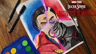 Drawing Doctor Strange Multiverse Of Madness - All Variations - Fanart