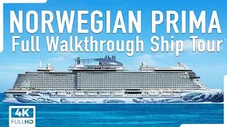 Norwegian Prima | Full Walkthrough Ship Tour & Review | Brand New Ship | Full HD