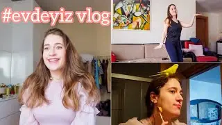 #evdeyiz Tiktok Çektim! Dans Ettim! & Daisy