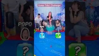 Guess Color Challenge!🟨🟩🟦🟥🎈💥🤣