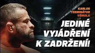 Karlos Vémola - Vyjádření k zadržení