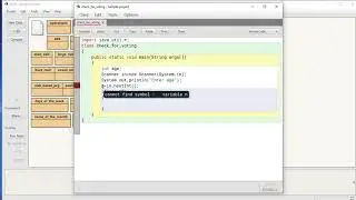 Java Programming BlueJ Environment Checking Age for Eligibility of Voting