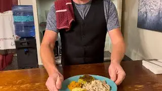 Thanksgiving dinner anyone? Asmr, Bar tender serving you some delicious food!