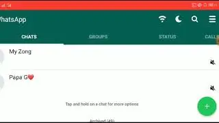 How to hide chats in GB whatsapp