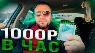 1000 в час.В комфорт плюс всё стабильно #заработки в пятницу.