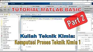 Tutotial Matlab Basic (Part 2) 
