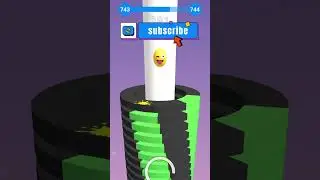 STACK BALL LVL.743 #viralvideo #stackball #fpy #stackattack #stackcolors #stackrider #stack