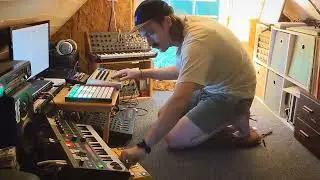 Microkorg / MS-20 / TD-3 / Volca beat - Live Acid Jam