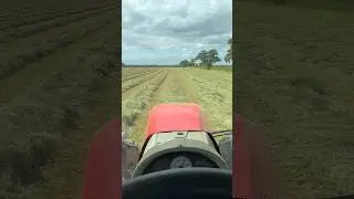 Tedding Out Some Huge Meadow Rows!