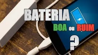 Como Saber Se a Bateria do Android esta BOA ou RUIM - Tutorial .