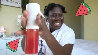 Watermelon Juice For Hair Growth In My Natural Hair #naturalhair