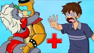 GLAMROCK CHICA + FREDDY = ??? | FNAF ANIMATION