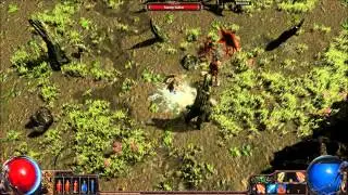 Path of Exile Witch Gameplay 1080p