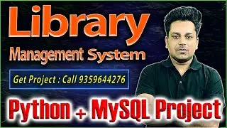 Library Management System | Python Project CBSE