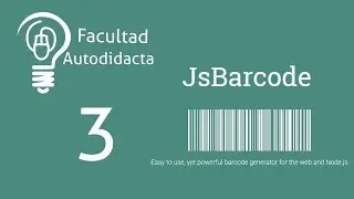 Crear código de barras con PHP, MySQL y JsBarcode | Generar código de barras JsBarcode. Cap 3