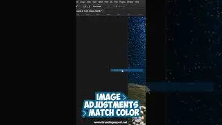 From daylight to starry night tutorial on Adobe Photoshop