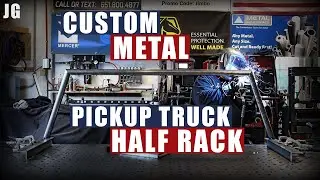 Custom Metal Pickup Truck Half Rack