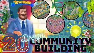 Township || Community Building Design Ideas 🌇