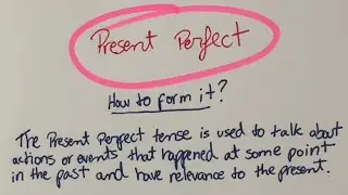 Present Perfect - explained! #english #learnenglish