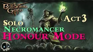 BG3 - Solo Necromancer - Honour Mode!  - Act3 - The Final Act