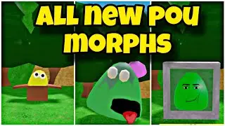 How to Get ALL NEW POU MORPHS IN [😱UPD 4] POU MORPHS ROBLOX | new morphs