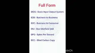 Full Form