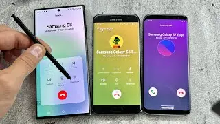 Samsung S24Ultra incoming Call Samsung S7edge+ S8