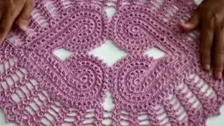 şahane ve değişik bir örgü örtü modeli 1.bölüm