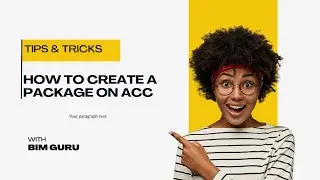 How to Create a Package on ACC || Revit Tips & tricks || BIM Guru