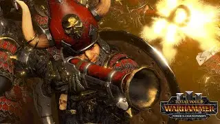 Blunder-Bussin - Chaos Dwarfs vs Greenskins // Total War: WARHAMMER 3