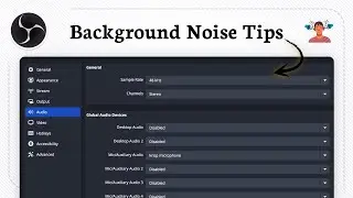 How to reduce background noise in OBS Studio