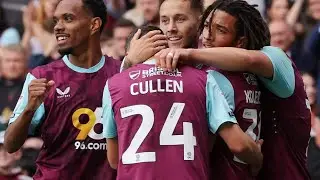 2 WINS 9 GOALS TOP OF THE LEAGUE! Clarets 5-0 Cardiff- JB'S Frank Post Match review.
