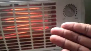 How to turn on a heater for the cold