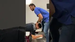 Cervica HVLA #backpain #tutorial #adjustment #crack #howto #treatment