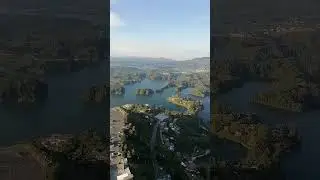 Гуатапе, Колумбия. Вид со скалы Ла Пьедра дель Пеньоль #shorts